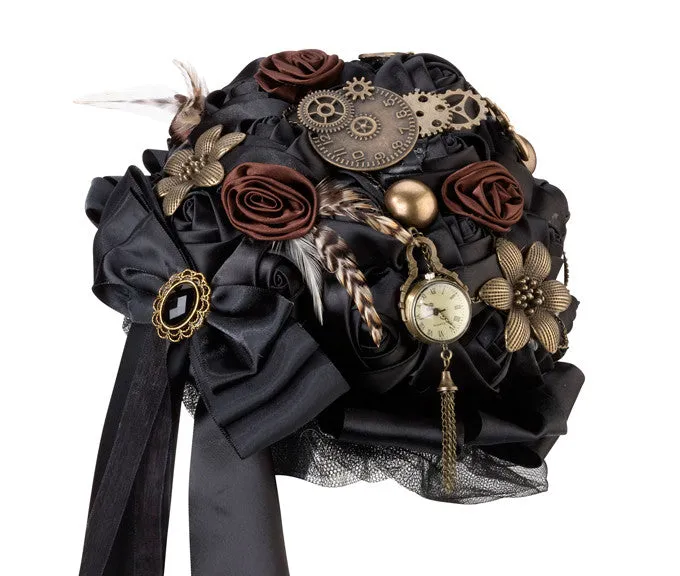 Steampunk Bridal Wedding Bouquet