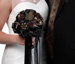 Steampunk Bridal Wedding Bouquet