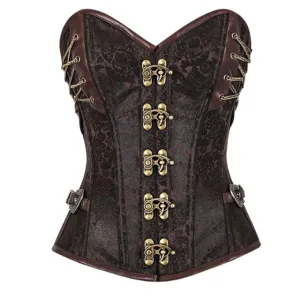 Steampunk Brown Corset