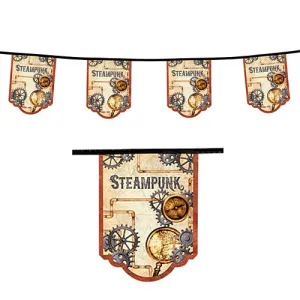 Steampunk Bunting - 4m