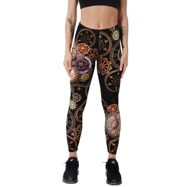 Steampunk Gear Legging