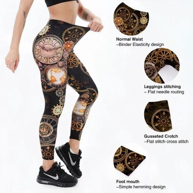 Steampunk Gear Legging