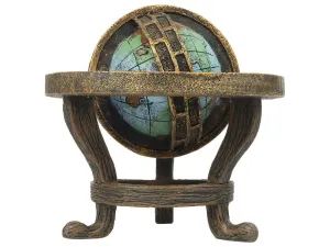 Steampunk globe 8,2x7,8x7,5CM Multicolour