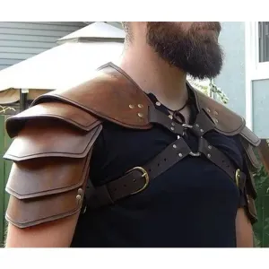 Steampunk Viking Costume Warrior Knight Shoulder Armor