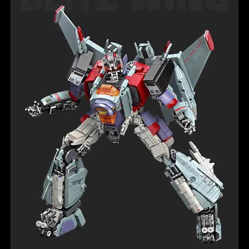 Super Hero Blitz Wing Mecha Robot Warrior Bricks Toy