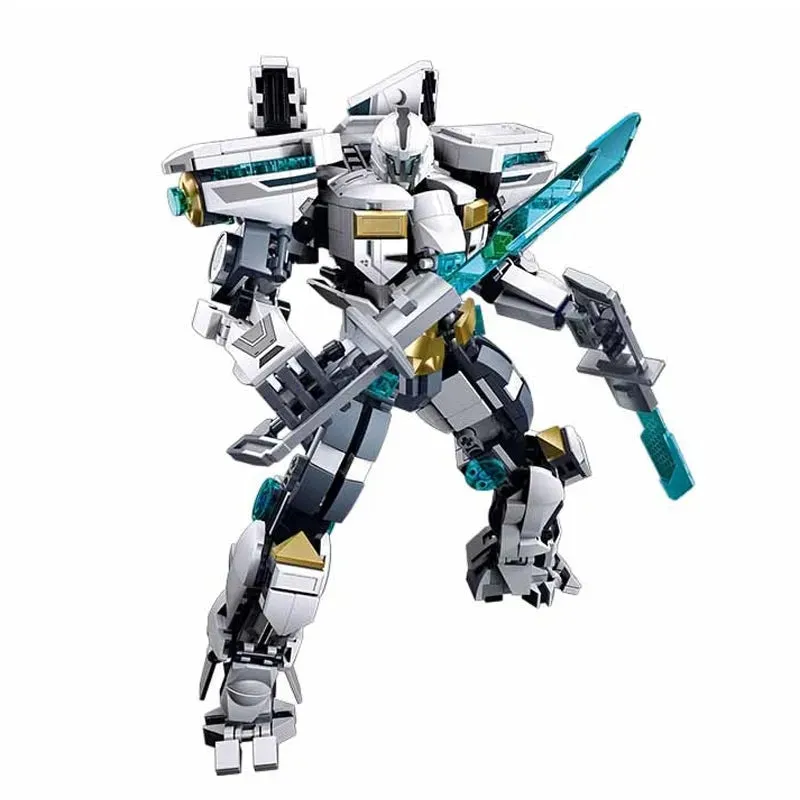 Super Transforming Mecha Robot Warrior Bricks Toy 561pcs