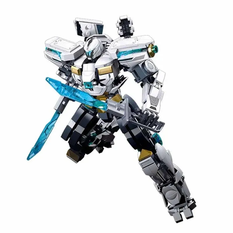 Super Transforming Mecha Robot Warrior Bricks Toy 561pcs