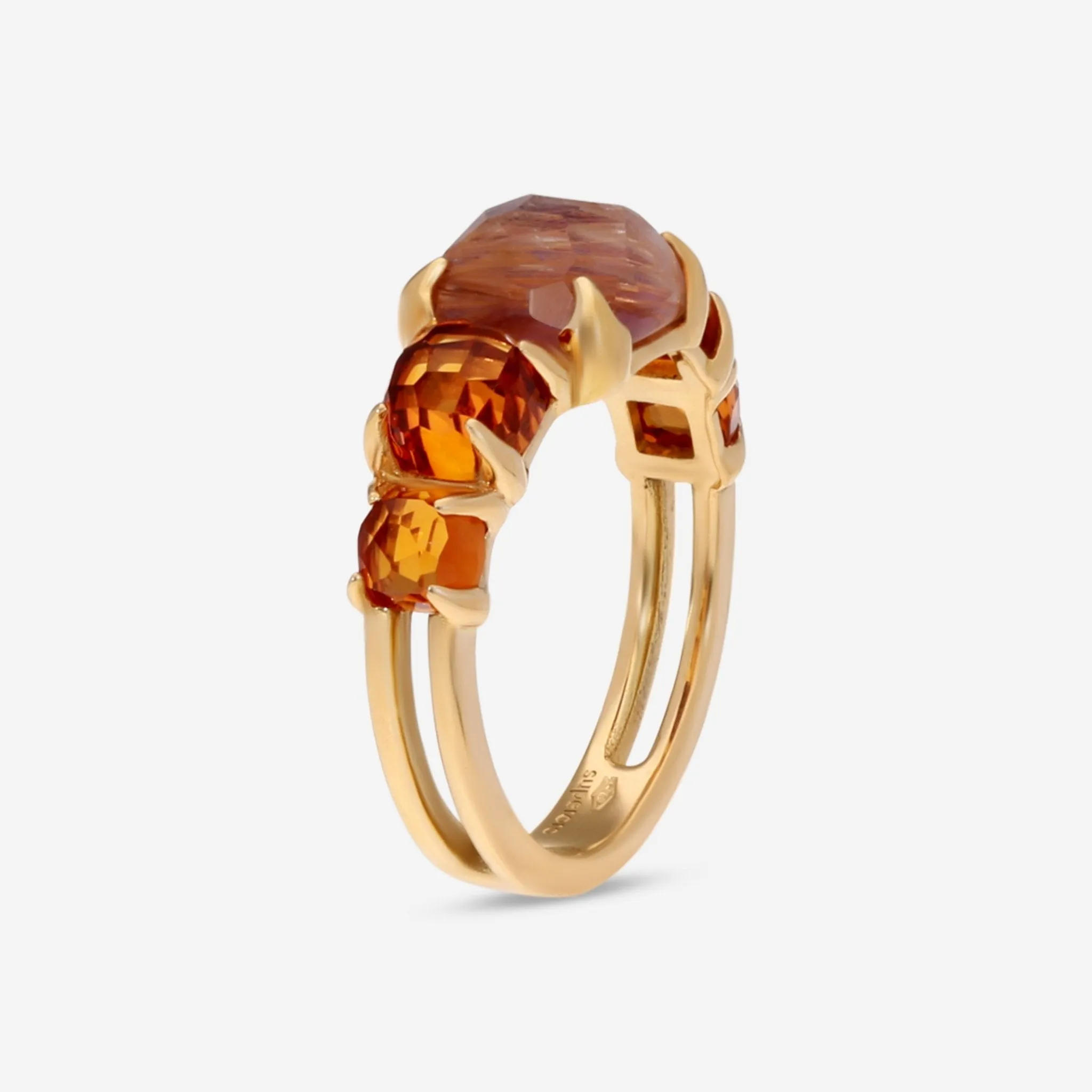 SuperOro Iceberg 18K Rose Gold Multistone Ring ICEBERG/A001