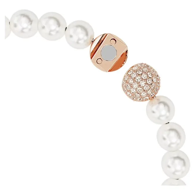 Swarovski Idyllia Crystal Pearl Rose Gold Bracelet 5663480