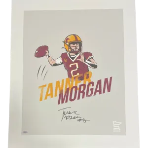 Tanner Morgan Autographed SotaStick 20x24 Print