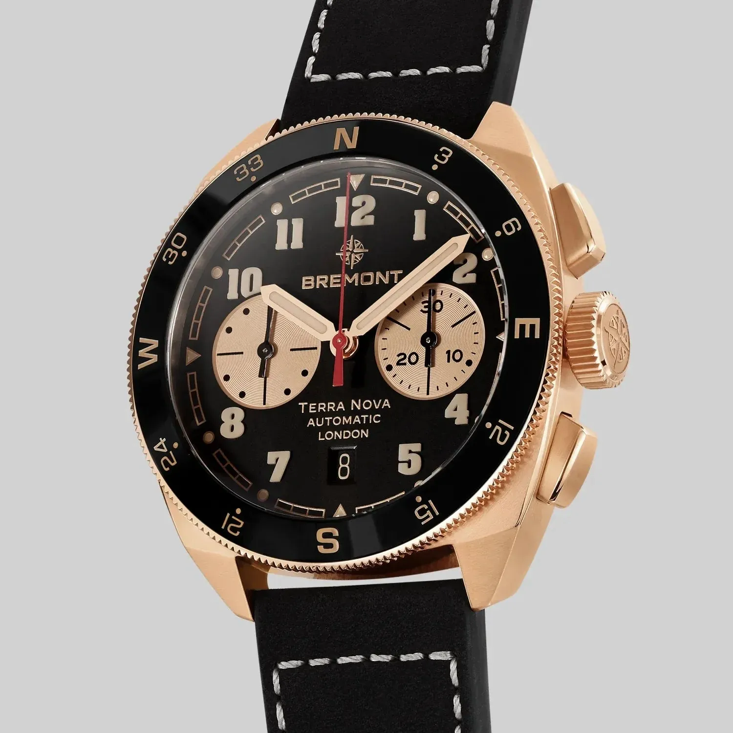 Terra Nova Jimmy Chin Chronograph, Rose Gold