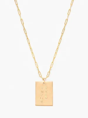 The Empowered Novel Necklace