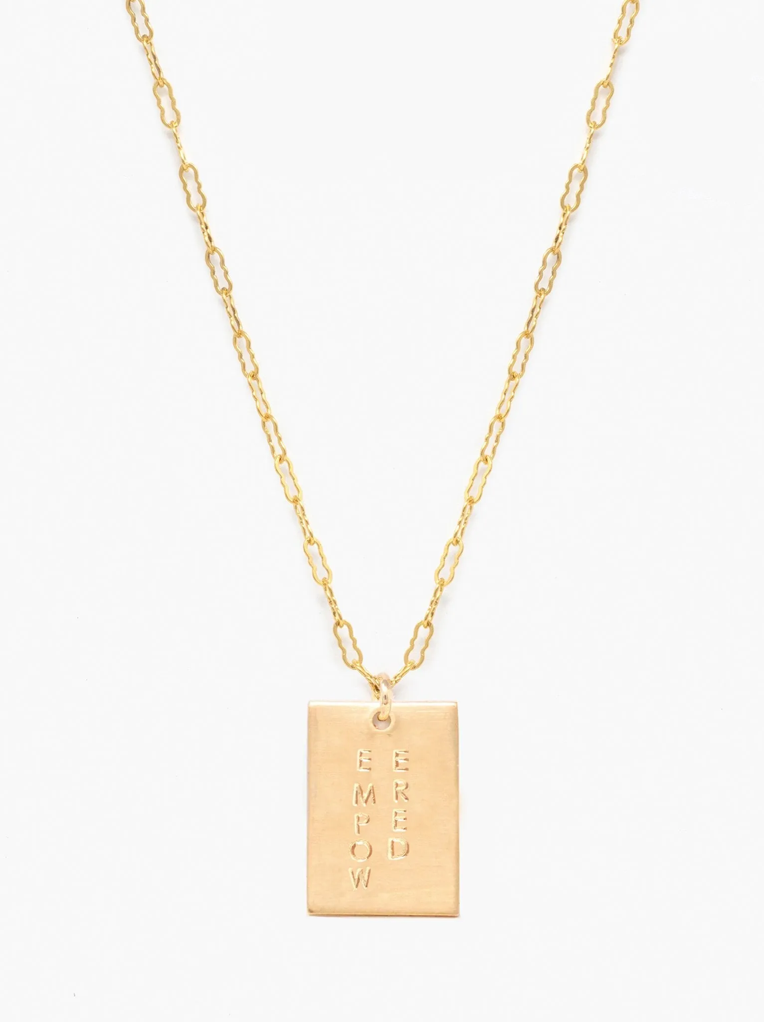 The Empowered Novel Necklace