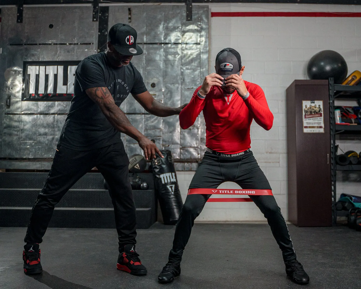 TITLE Boxing Power Stance Resistance Bands