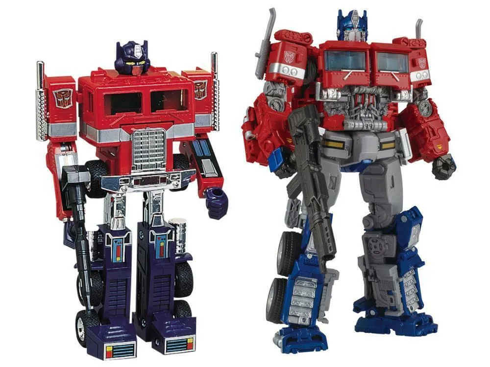 Transformers 35th Anniversary Convoy & Optimus Prime 2-Pack Set Takara Limited Exclusive