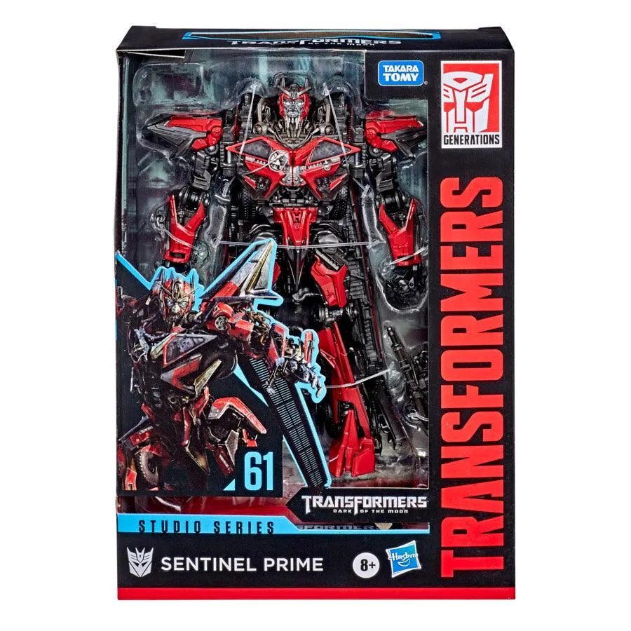 Transformers Toys Studio Series 61 Voyager Class Dark Of The Moon Sentinel Prime Action Figure, Ages 8 And Up