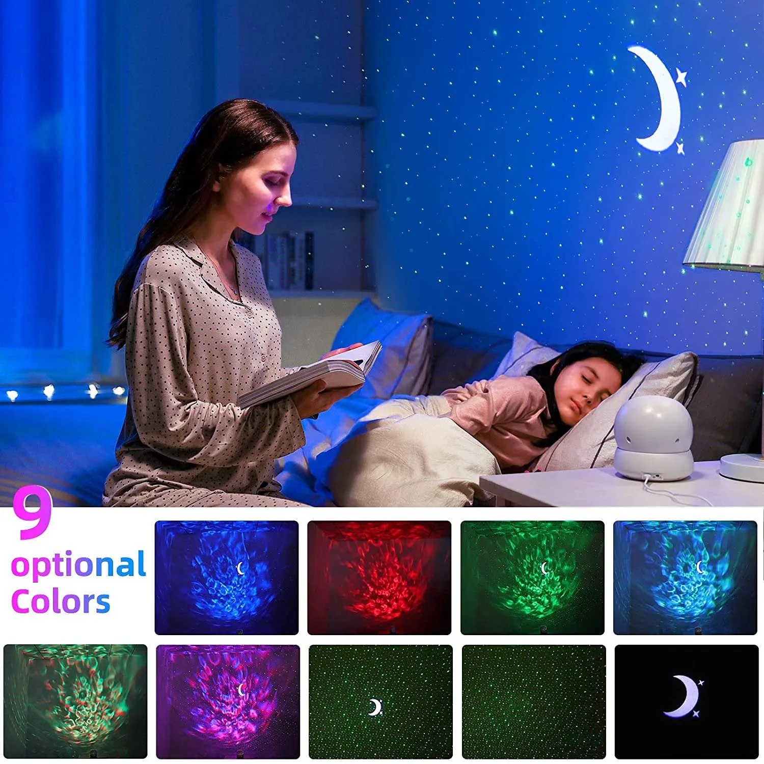 VANKYO Galaxy Smart Night Light Projector with APP and Voice Control