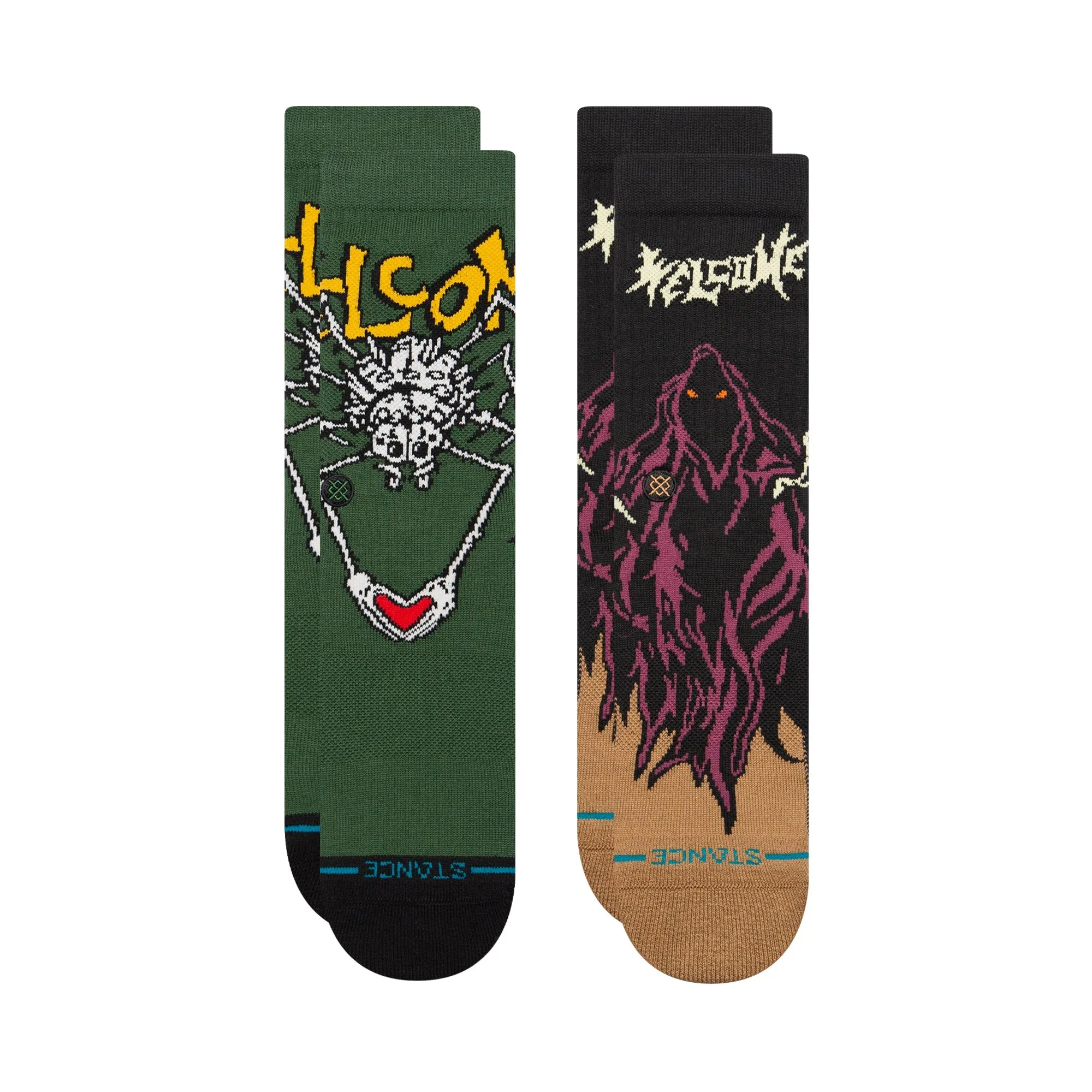 WELCOME SKATEBOARDS SOCK 2 PACK